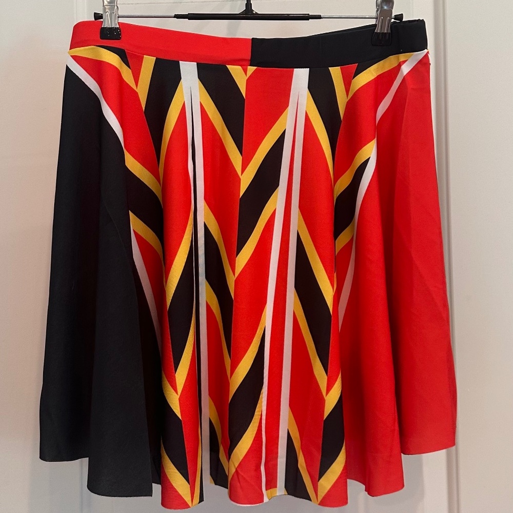 Queen of Hearts running costume skirt